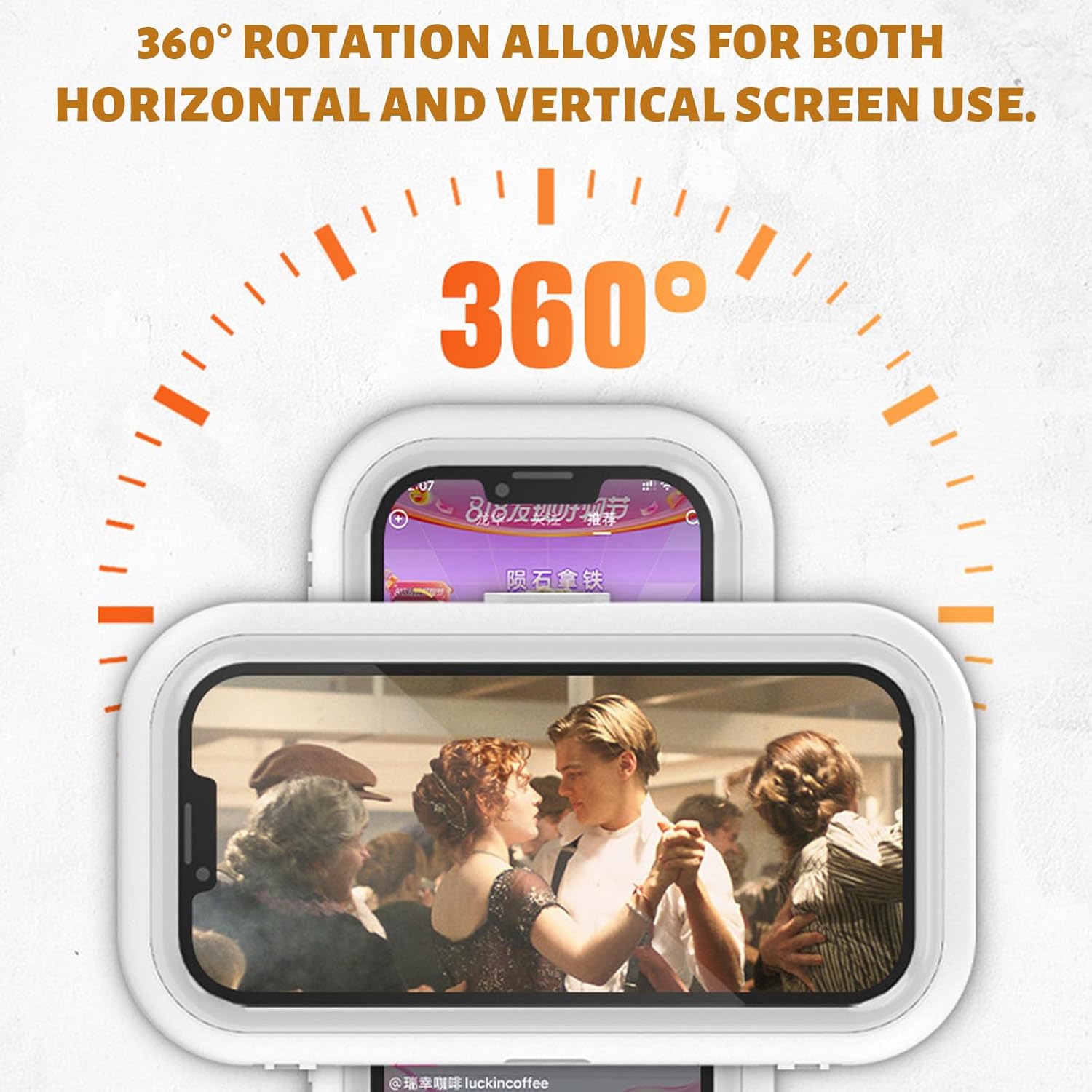 AquaDock™ 480° Draaibare Telefoonhouder 1+1 GRATIS!
