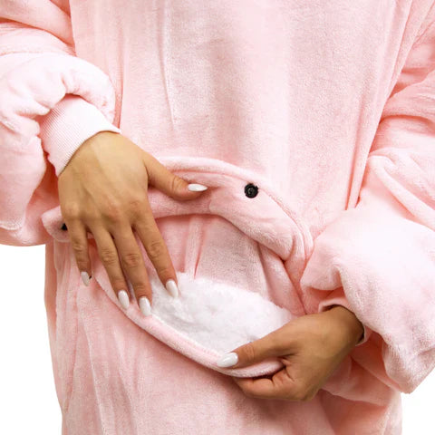 Oversized verwarmbare hoody